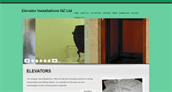 Desktop Screenshot of elevators.co.nz